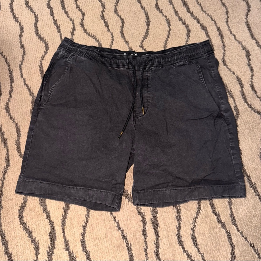 Hollister Black Athletic Shorts Versatile Design